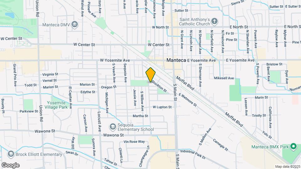 224 Park Ave, Unit Unit 1 Map and Location Details