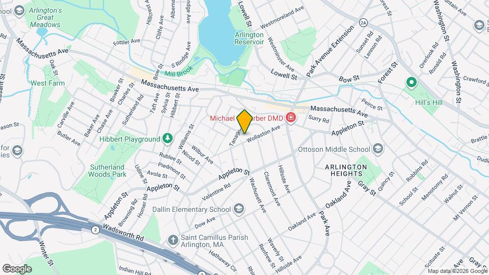 61 Wollaston Ave, Unit 61 Wollaston Ave - Unit 2 Mapa y Detalles de la Ubicación