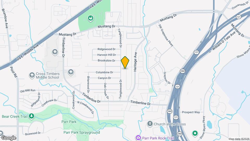 2110 Wedgewood Dr Map and Location Details