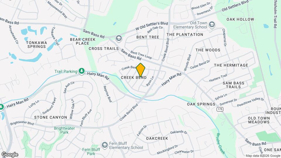 1715 Foxfire Dr Map and Location Details