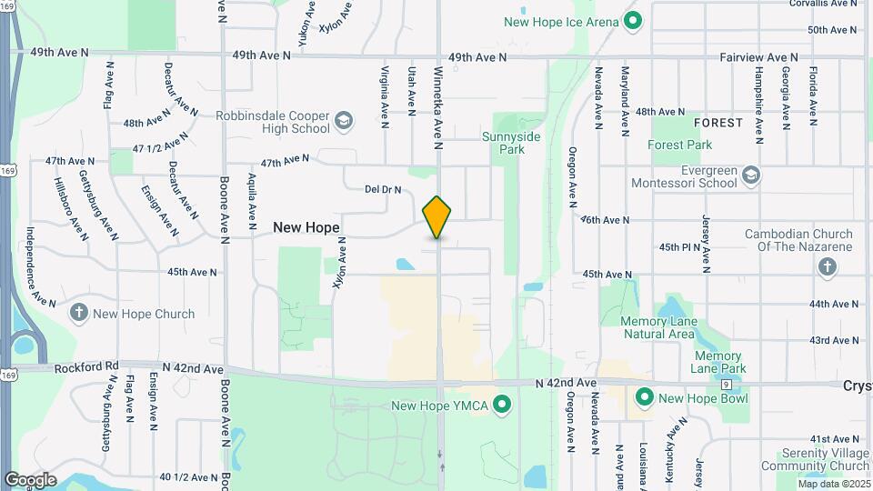 Winnetka Manor Apartments Map and Location Details