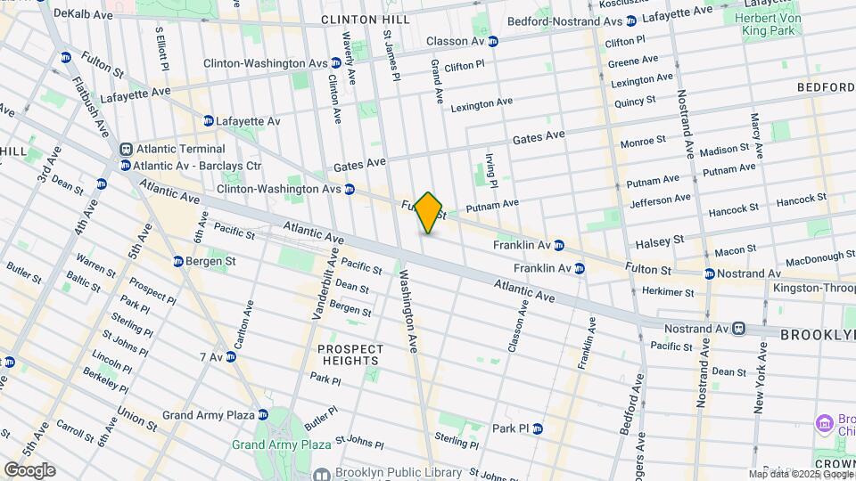 8 Lefferts Pl, Unit Apt #1 Mapa y Detalles de la Ubicación
