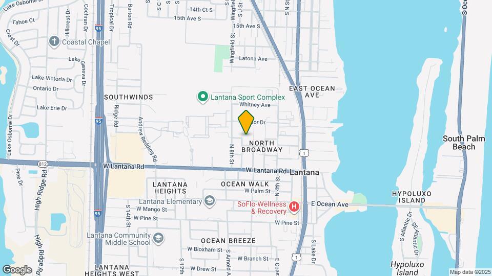 614 N 7th St Map and Location Details