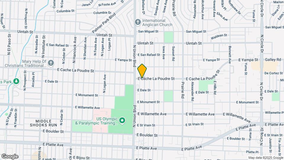 832 Bonfoy Ave Map and Location Details