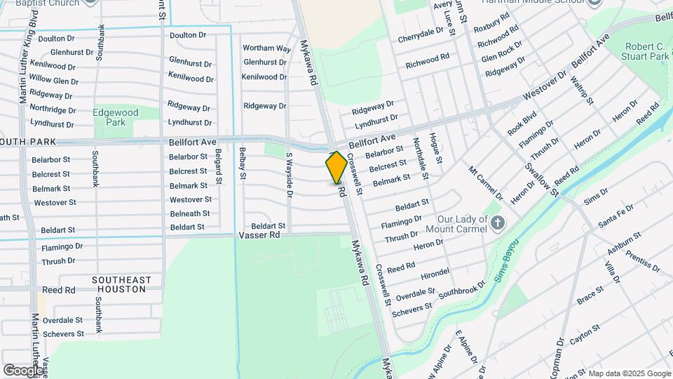 6159 Belmark St Map and Location Details