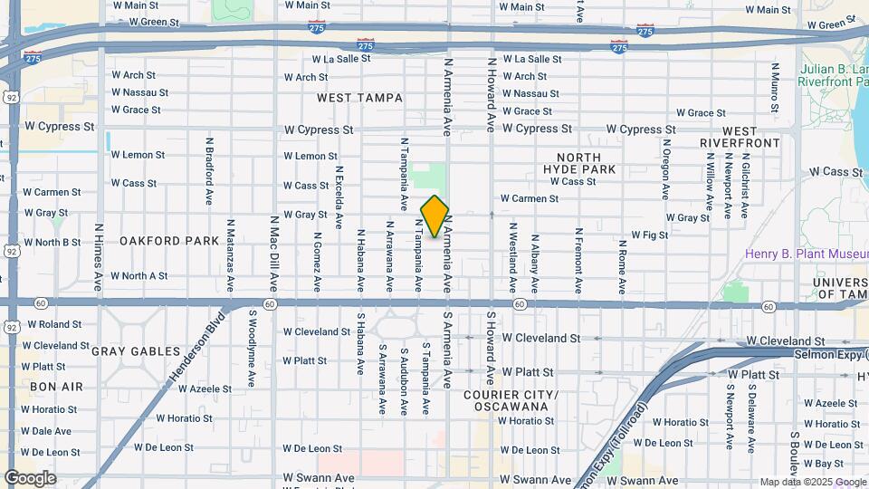 2405 W North B St Map and Location Details