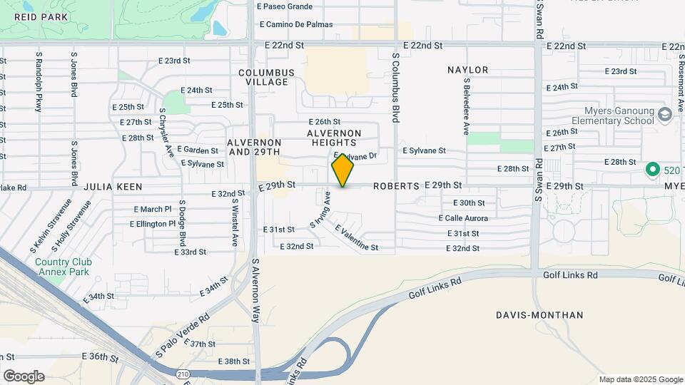 Ocotillo Apartments Mapa y Detalles de la Ubicación