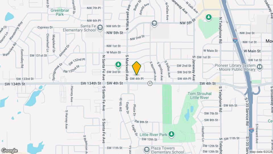 955 SW 4th Pl Map and Location Details