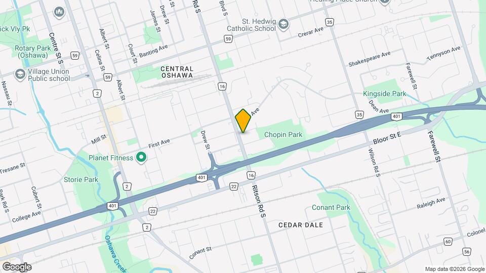 559 Ritson Rd S Map and Location Details
