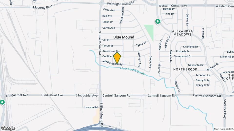 1656 Independence Rd Map and Location Details