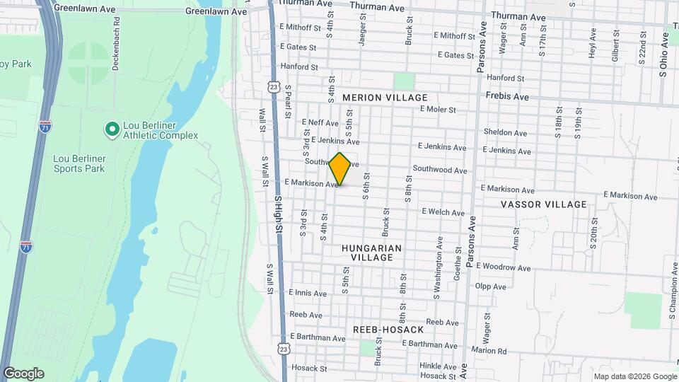 133 E Markison Ave Map and Location Details