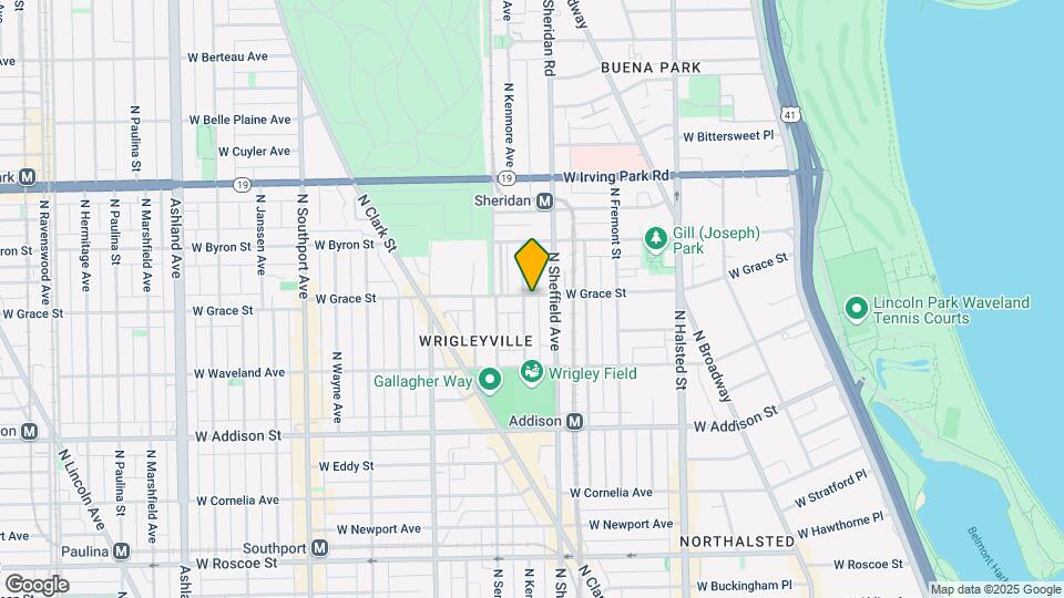 3765 N Kenmore Ave Map and Location Details