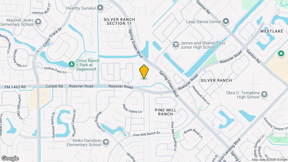 26707 Gladestone Ridge Ct Map and Location Details