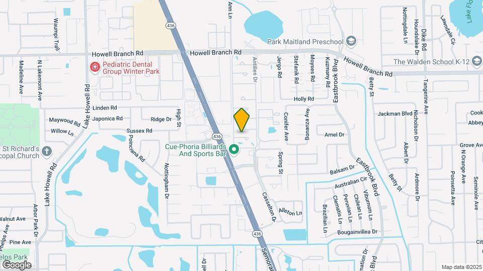 2349 Inagua Way Map and Location Details