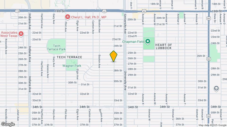 2610 Akron Ave Map and Location Details