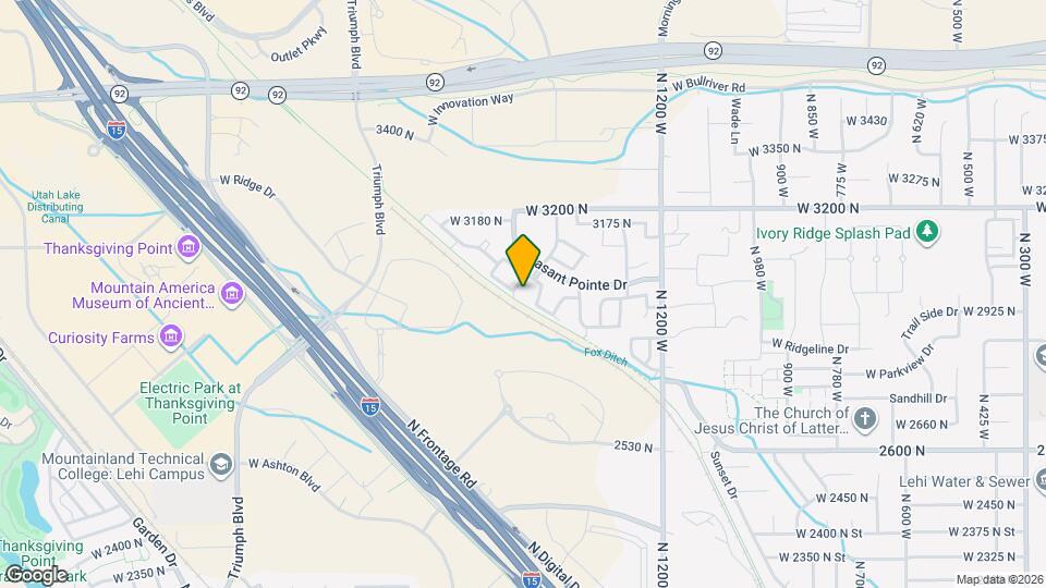 1551 Westbury Way Map and Location Details