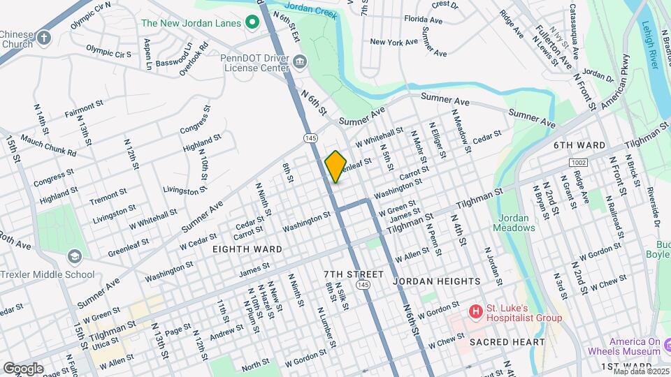 831 N 7th St Mapa y Detalles de la Ubicación