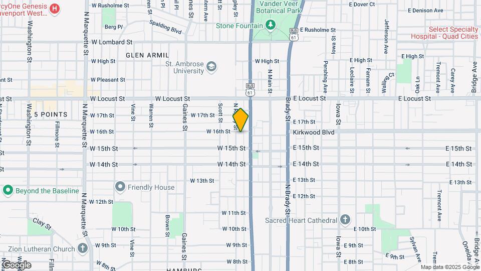 1527 N Ripley St Map and Location Details