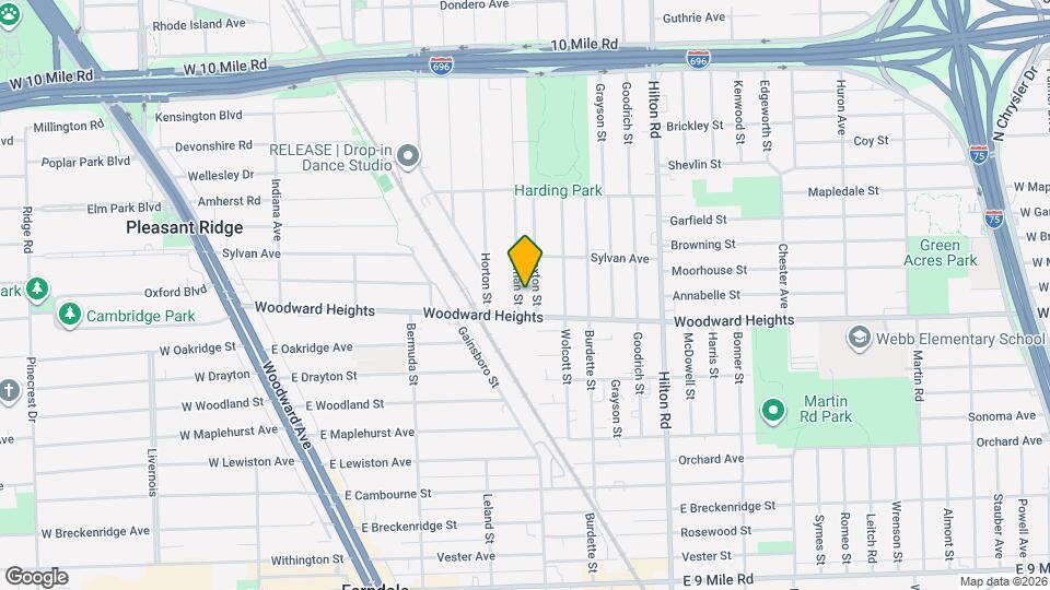 2742 Inman St Map and Location Details