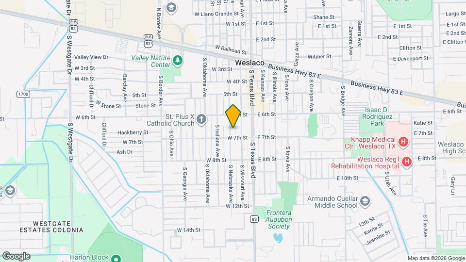 617 S Nebraska Ave Map and Location Details