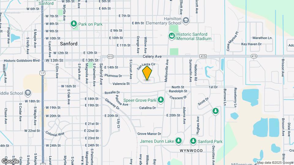 320 San Lanta Cir Map and Location Details