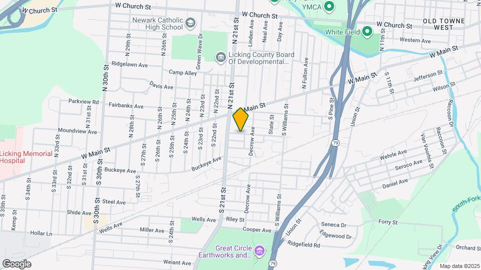 219 Cambria St Map and Location Details