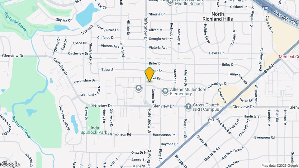 6705 Manor Dr Map and Location Details
