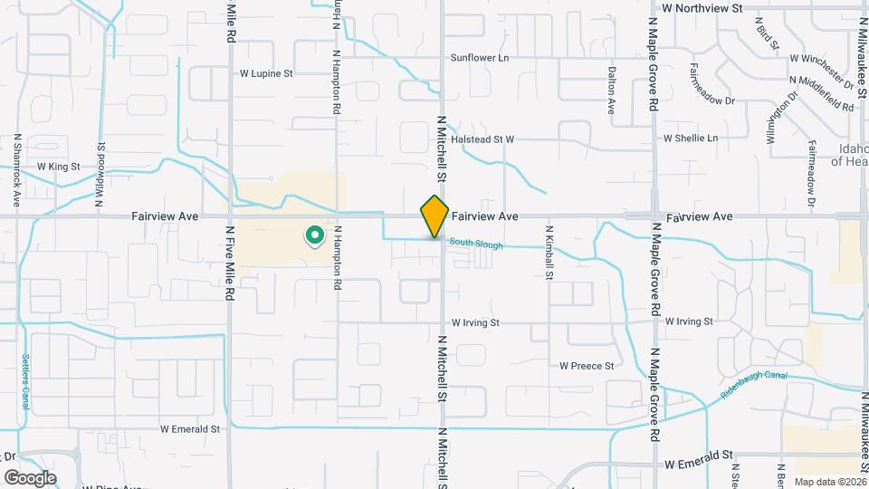9818 W Rosecroft Ct Map and Location Details