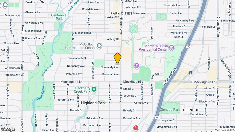 3400 Normandy Ave Map and Location Details