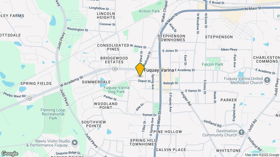 310 Depot St Map and Location Details