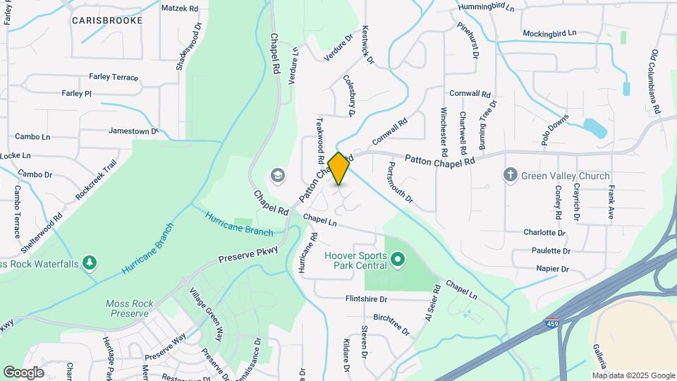 1108 Chapel Creek Dr Map and Location Details