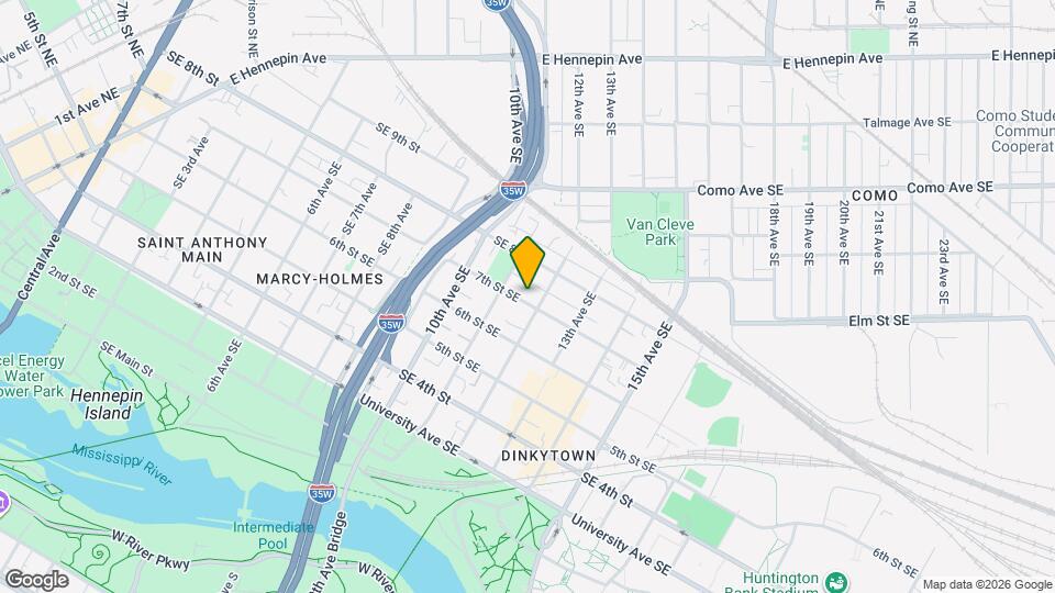 1121 7th St SE Mapa y Detalles de la Ubicación