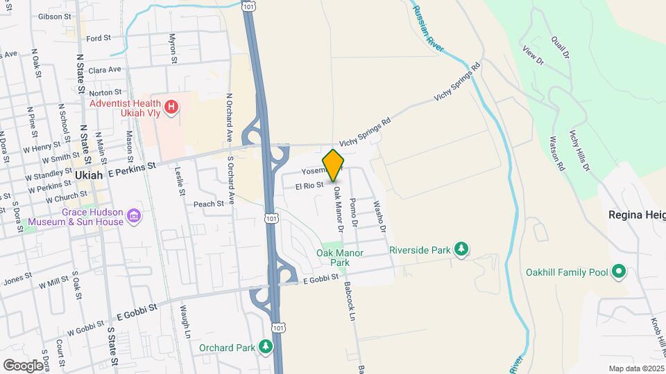 795 El Rio St Map and Location Details