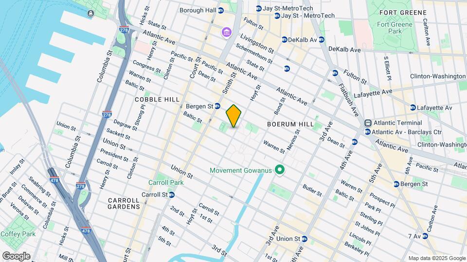 196 Hoyt St Map and Location Details