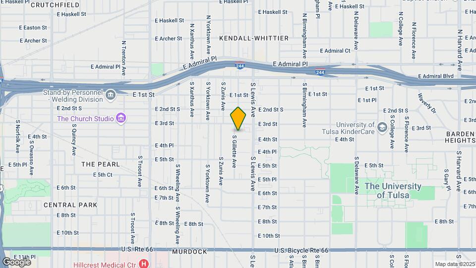 319 S Gillette Ave Map and Location Details