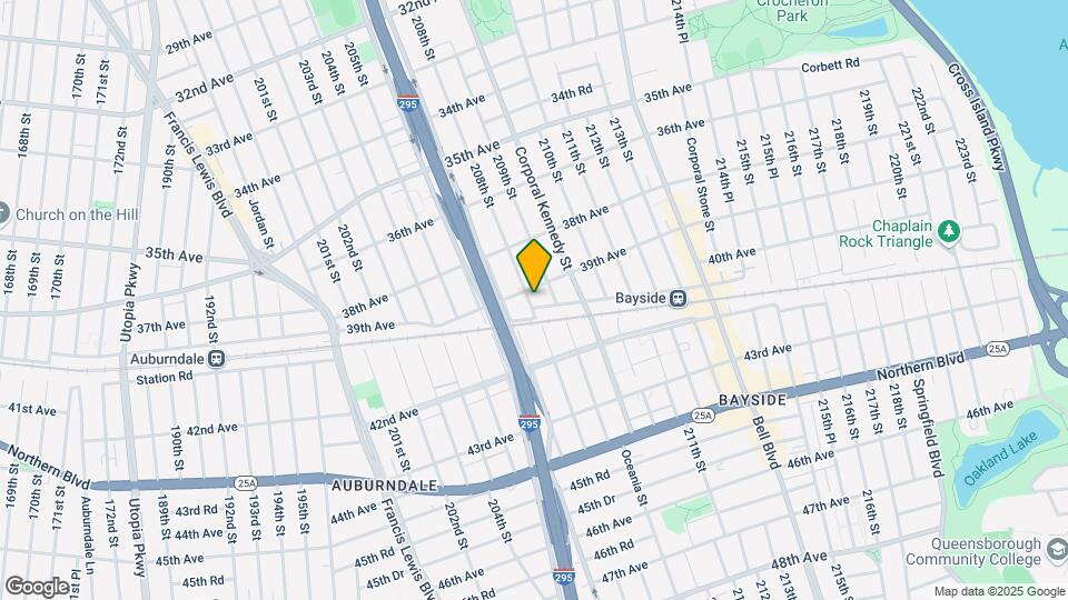 39-7 208th St-Unit -#1 Map and Location Details