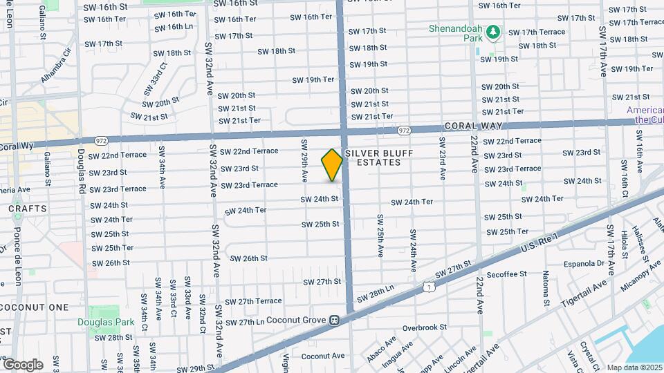 2744 SW 23rd Terrace Map and Location Details