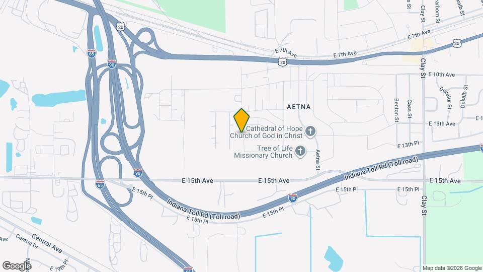 1258 Idaho St Map and Location Details