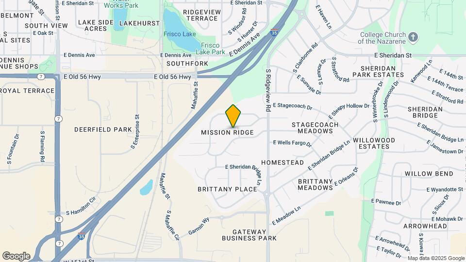 1225 E Butterfield Pl Map and Location Details