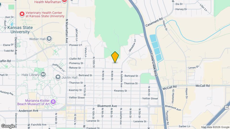 1312 N 8th St Map and Location Details