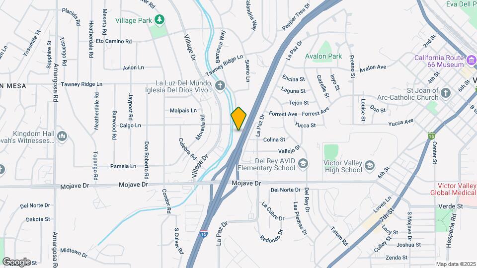 15523 Barranca Way Map and Location Details