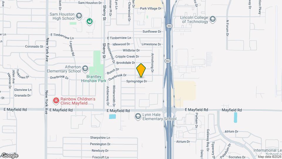 2407 Springridge Dr Map and Location Details