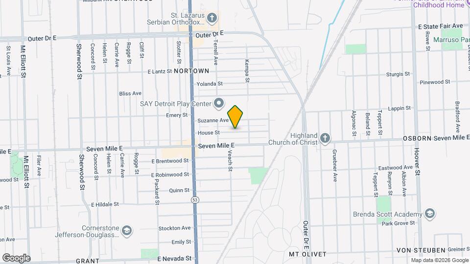 1 House St Map and Location Details