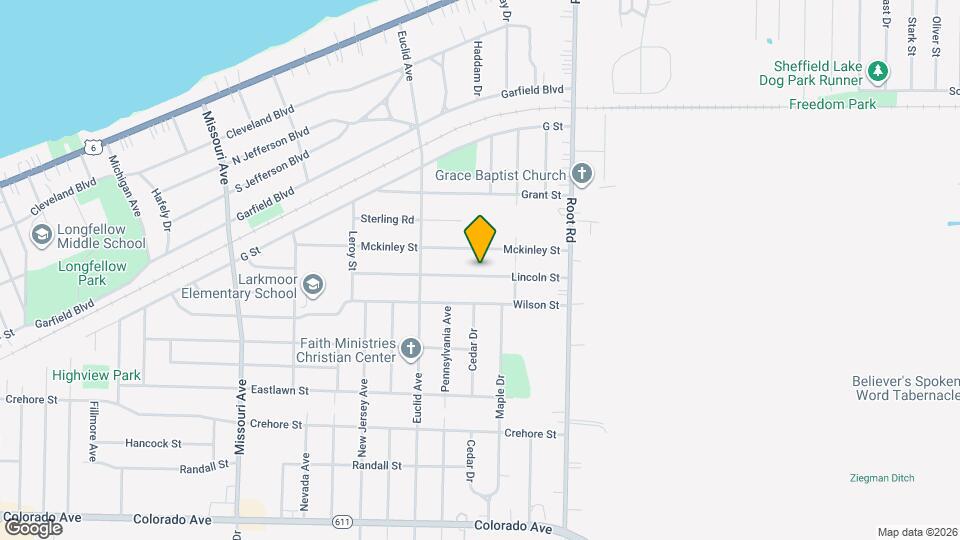 3187 Lincoln St Mapa y Detalles de la Ubicación