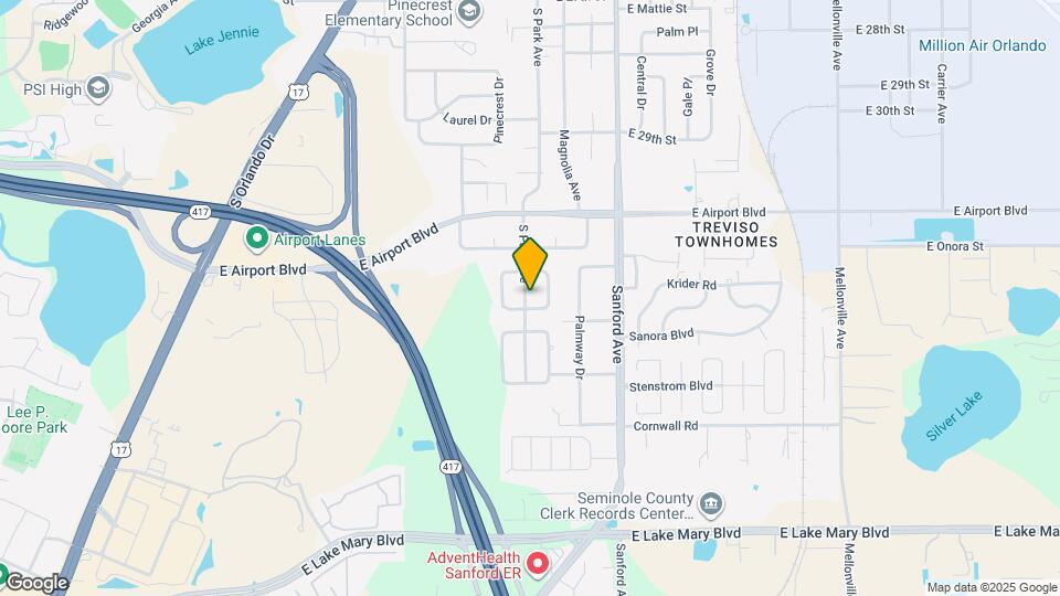 3307 S Park Ave Map and Location Details