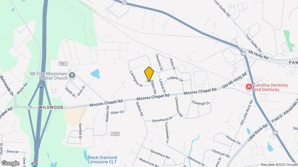 931 Carrington Dr Map and Location Details