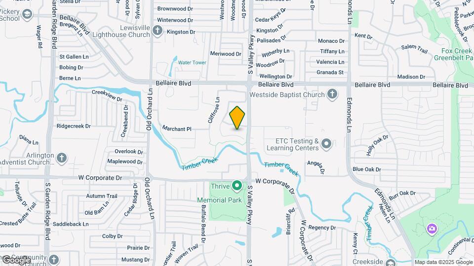 1113 Shadowridge Cir Map and Location Details