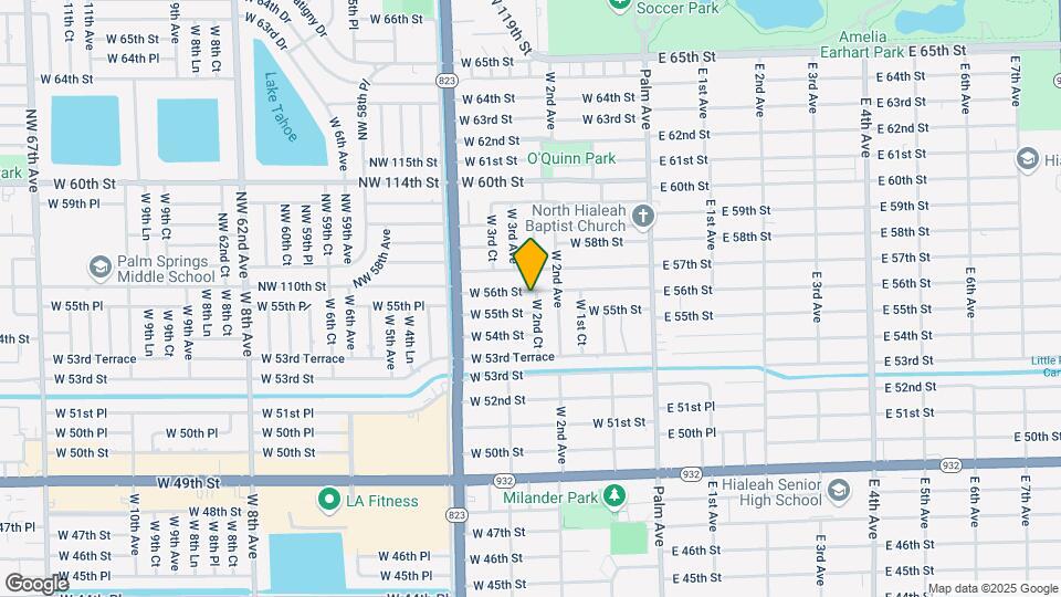 260 W 56th St Map and Location Details