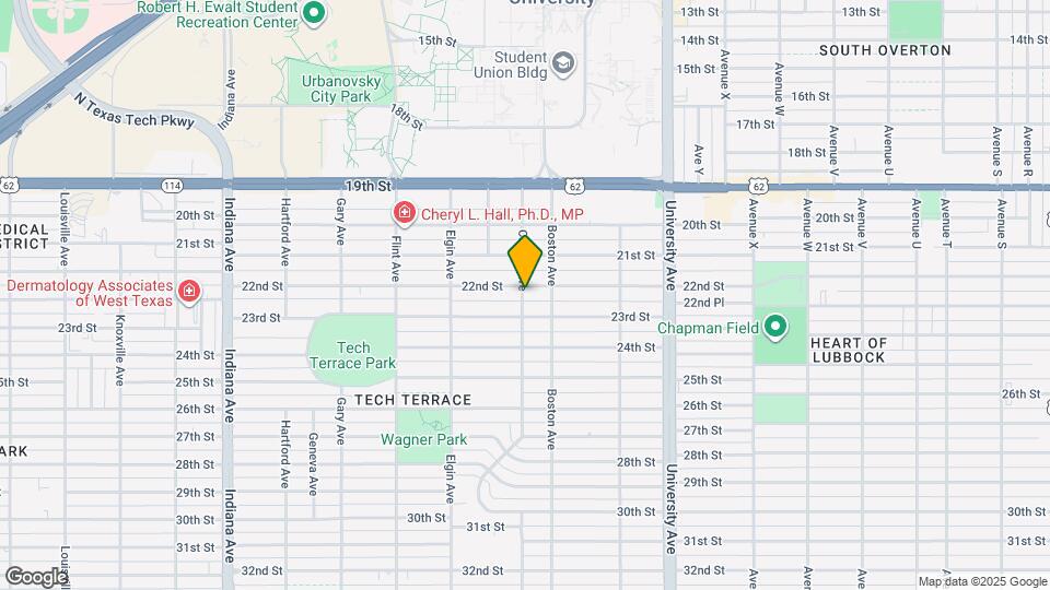 2711 22nd St Map and Location Details