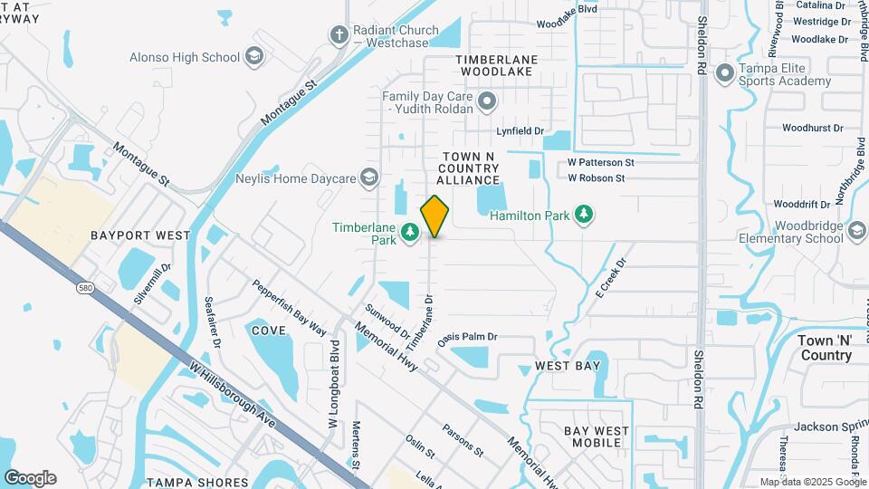 10107 Benbrook Ct Map and Location Details